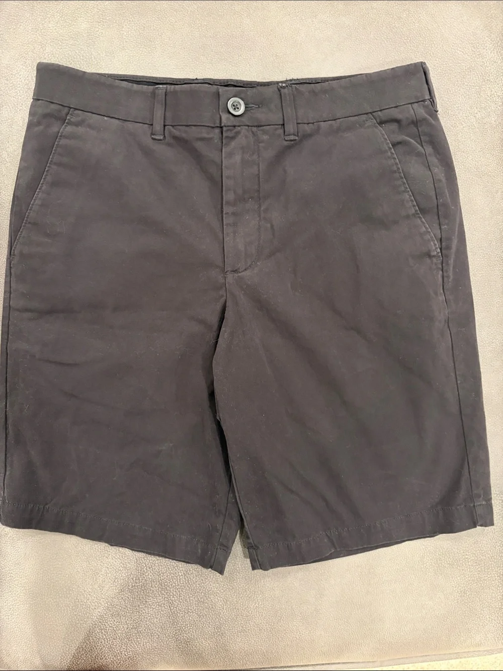 Apt. 9 Men's BLACK 10” inseam Front Shorts